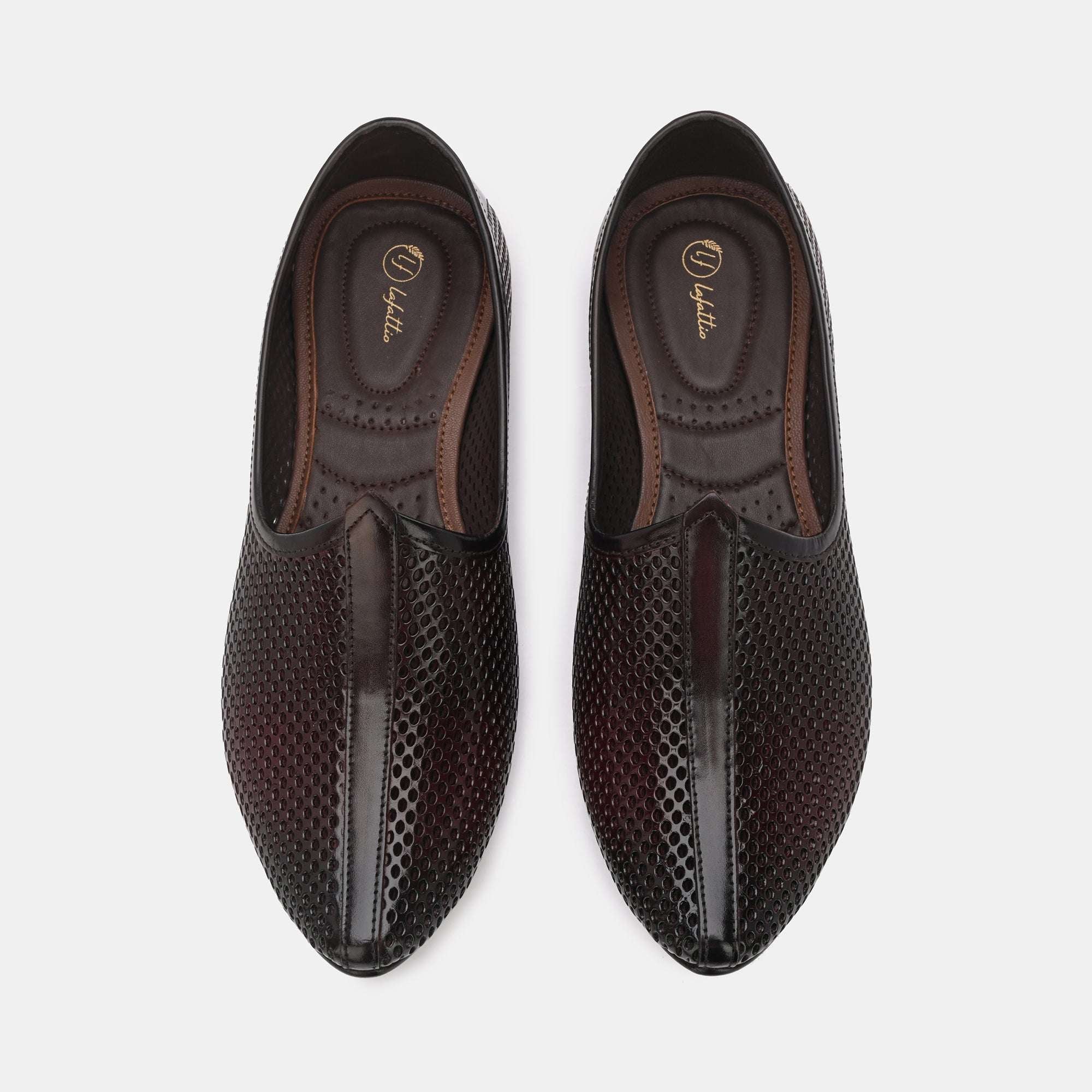 Cherry Malaga Jooti by Lafattio