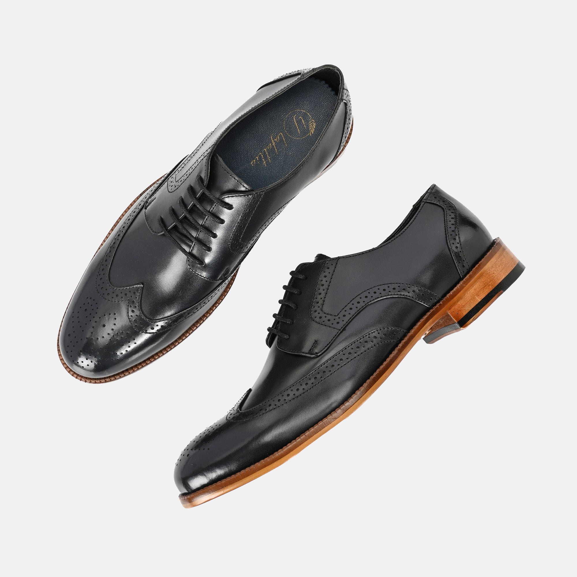 Classic Brogue Shoes by Lafattio