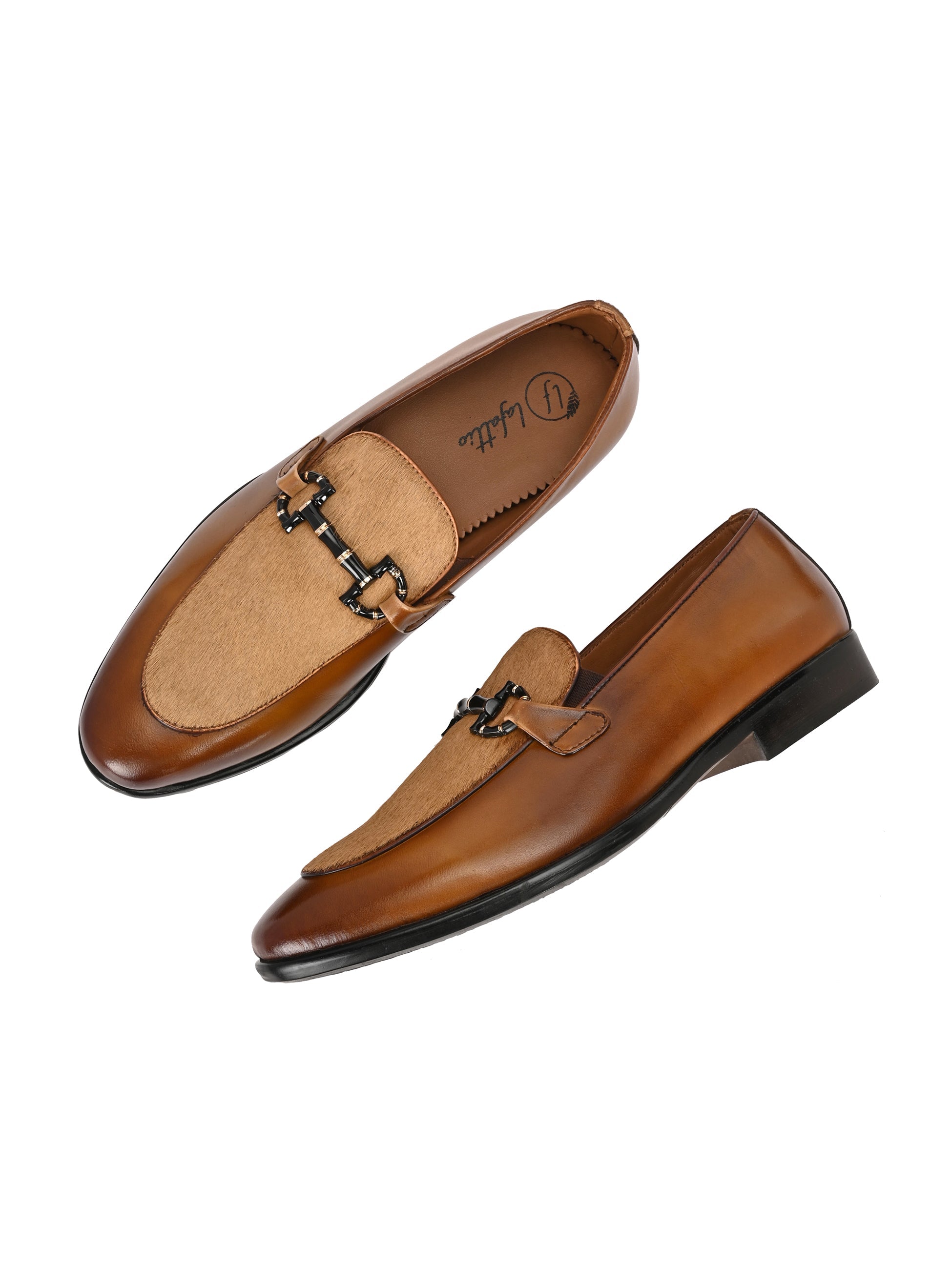 Stallion Buckled Loafers by Lafattio