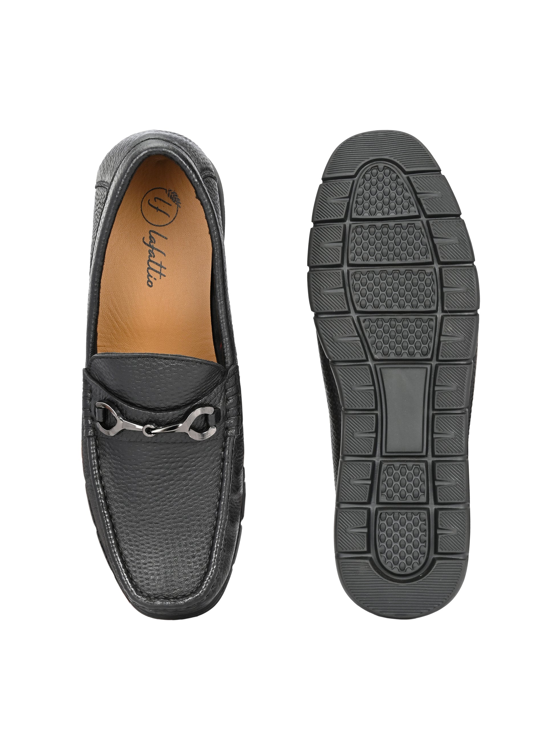 Pashmina Leather Loafers by Lafattio