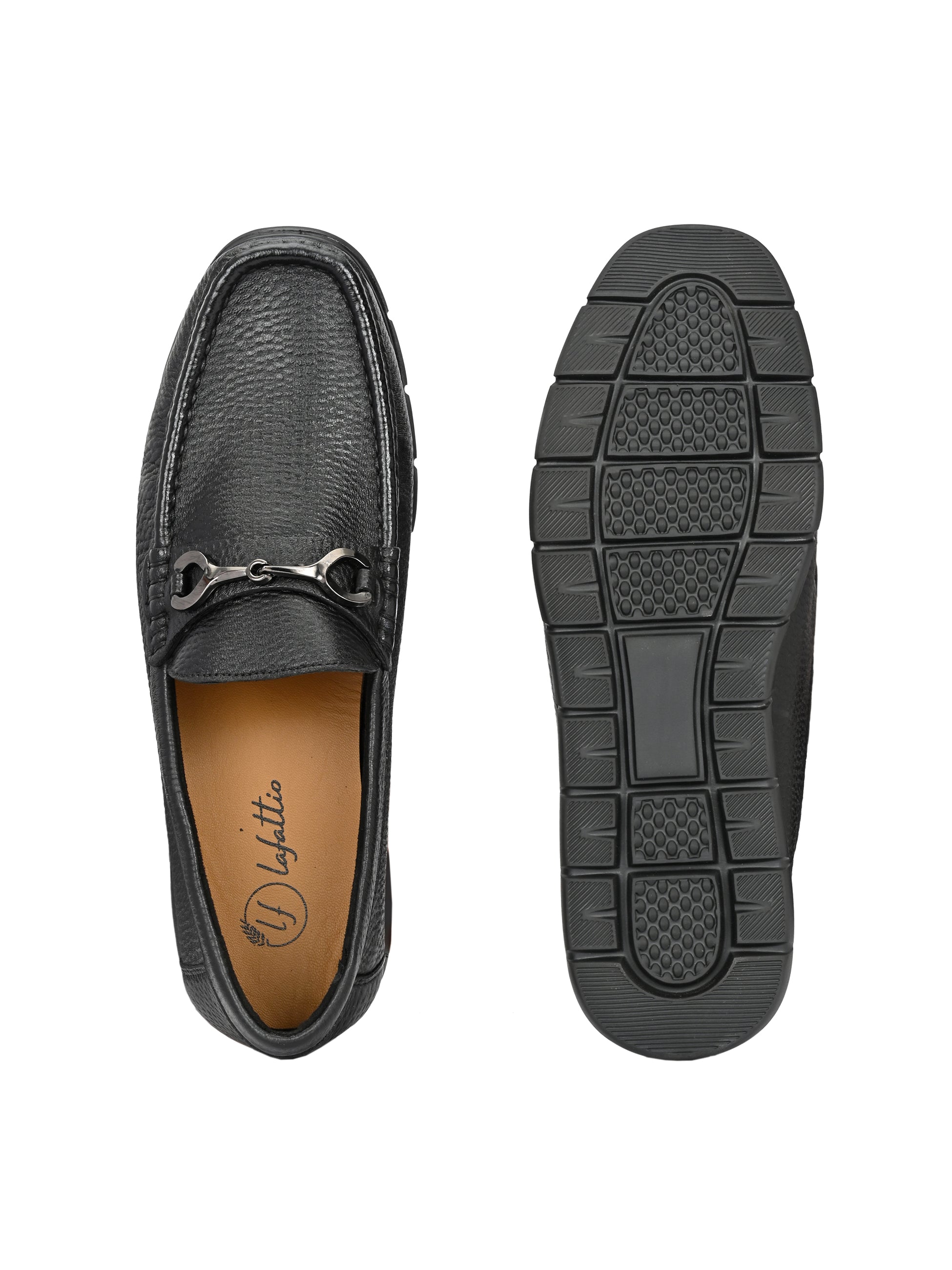 Pashmina Leather Loafers by Lafattio