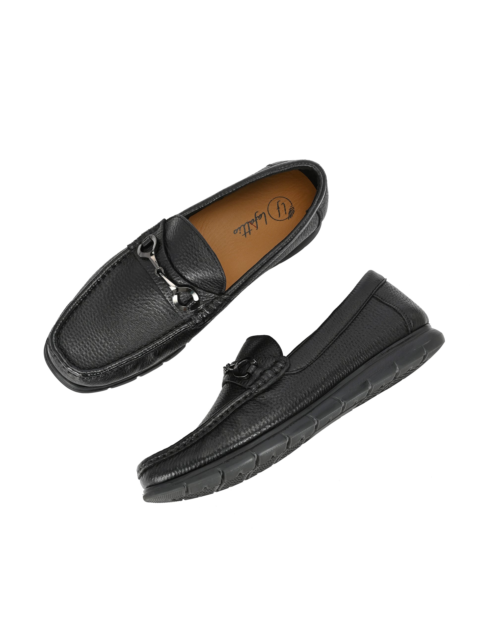 Pashmina Leather Loafers by Lafattio