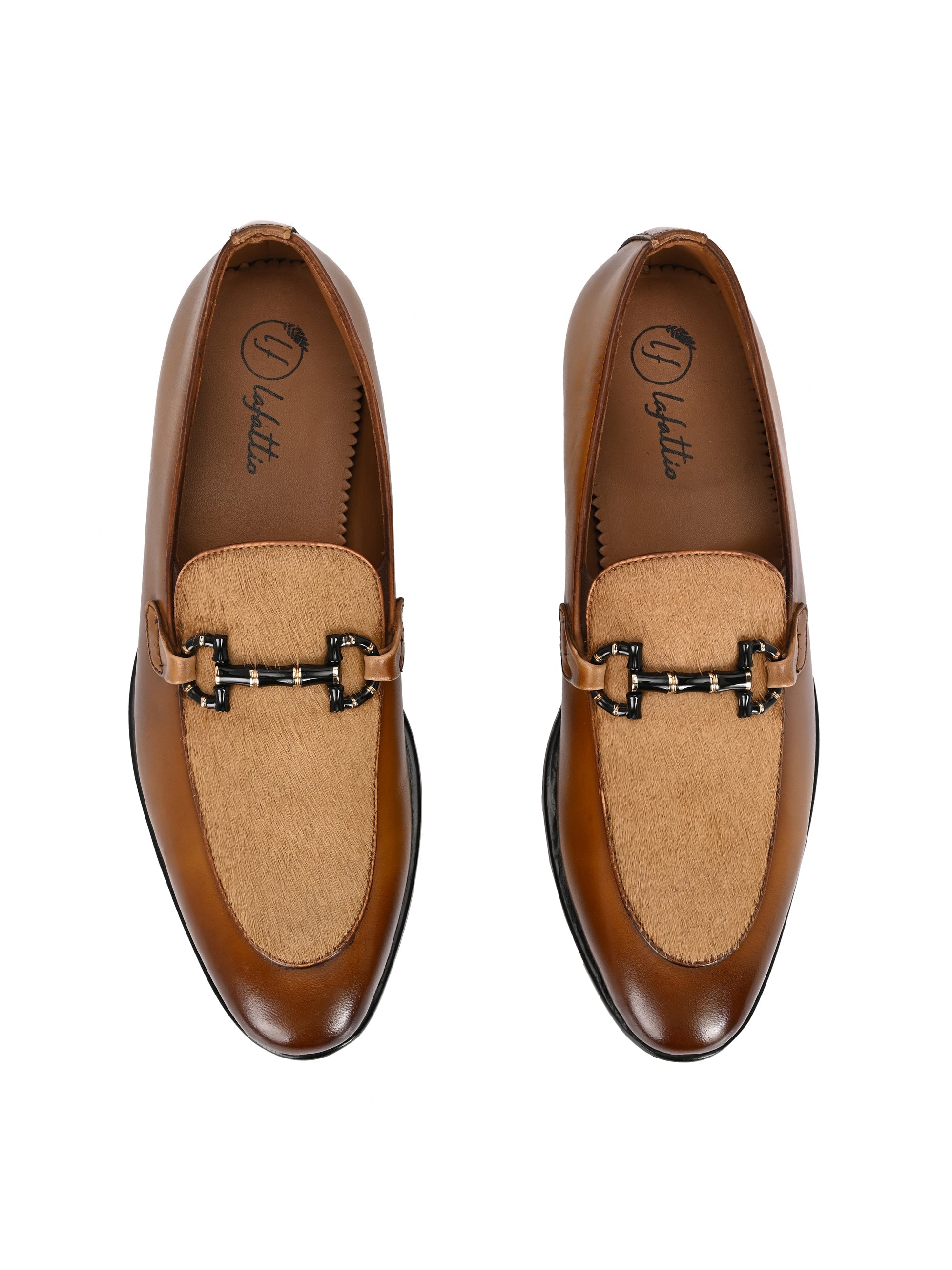 Stallion Buckled Loafers by Lafattio