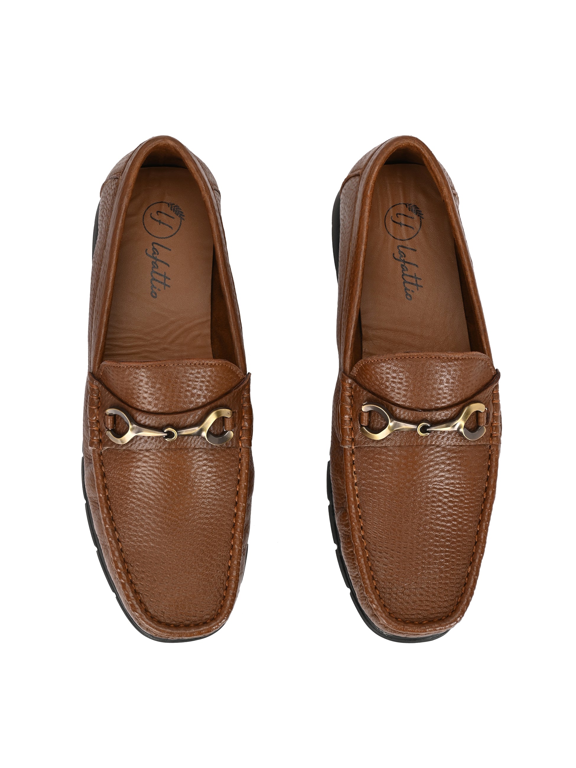 Pashmina Leather Loafers by Lafattio