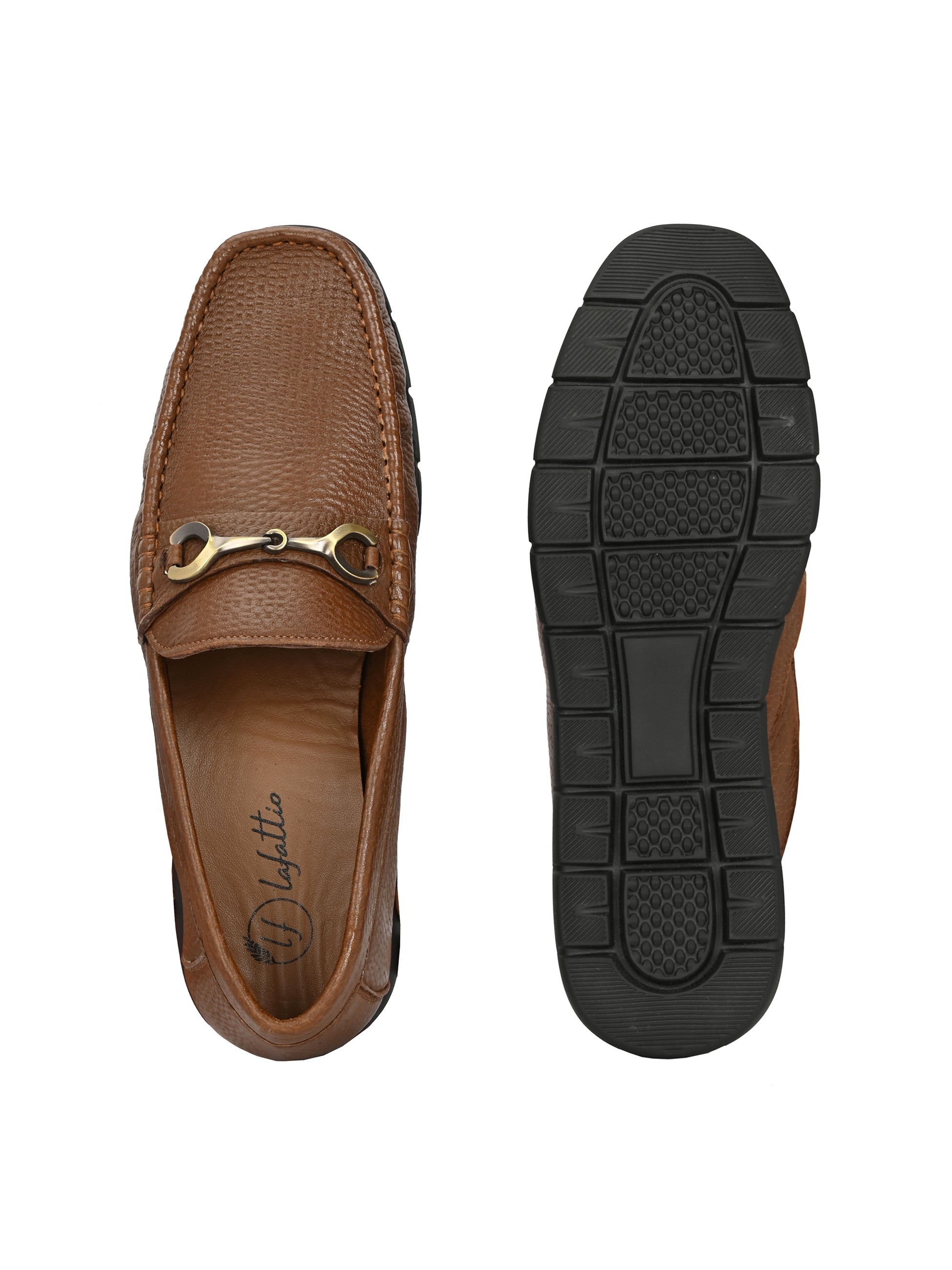 Pashmina Leather Loafers by Lafattio