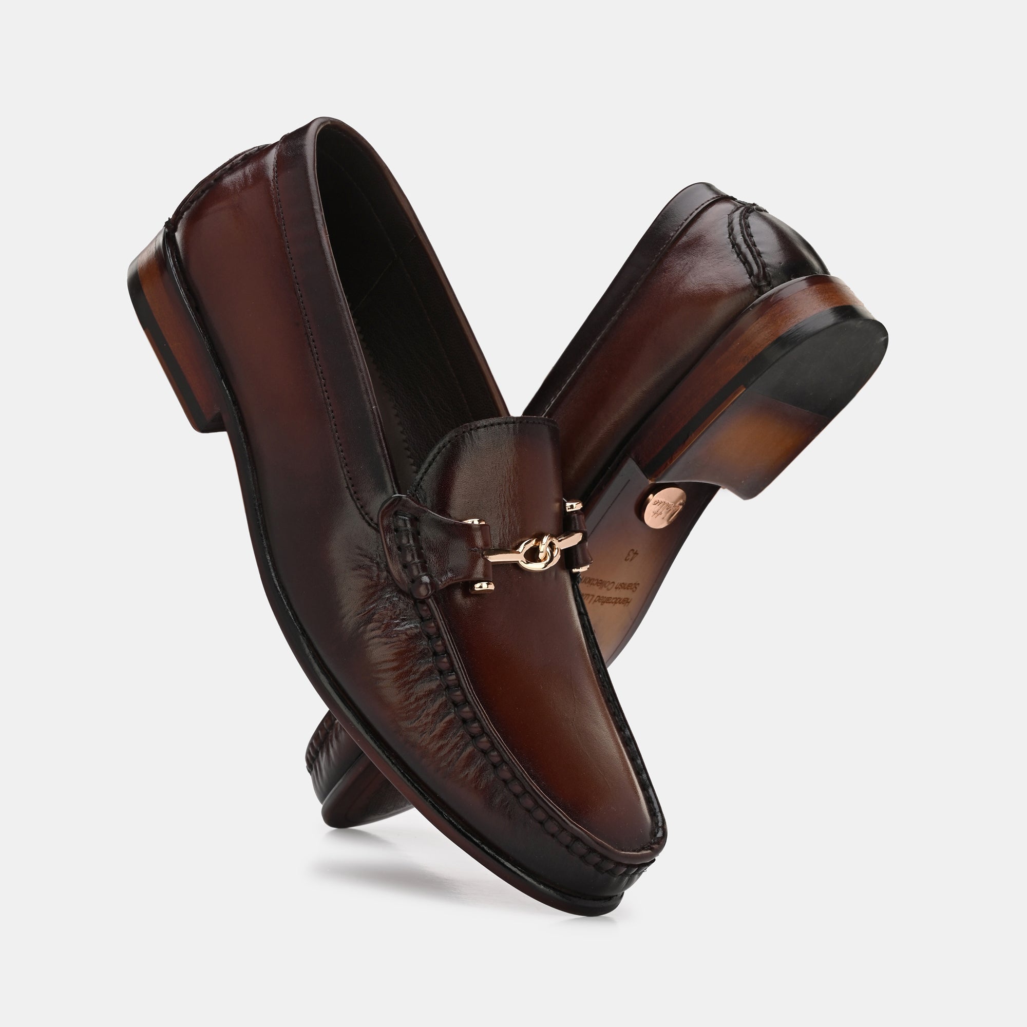 ✨大人オシャレ‼️Lafattio メッシュローファー ブラウン 40 Lafattio Shoes: Elegant Leather Loafers & Formal Loafer Shoes